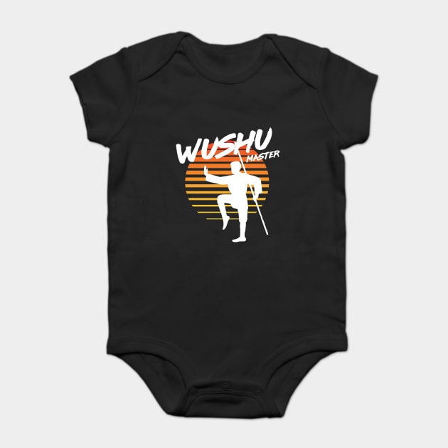 Wushu Master - Martial Arts Baby Bodysuit by Nonstop Shirts